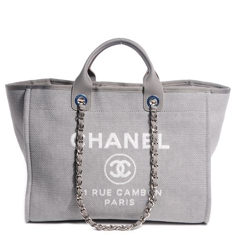 chanel fabric tote|authentic Chanel tote bag.